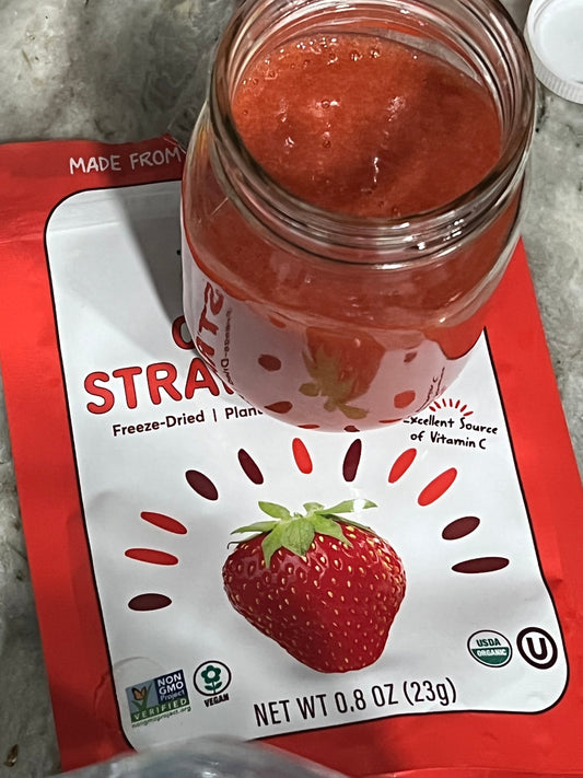 Honey Strawberry Infused Seamoss - Mosslifeshop